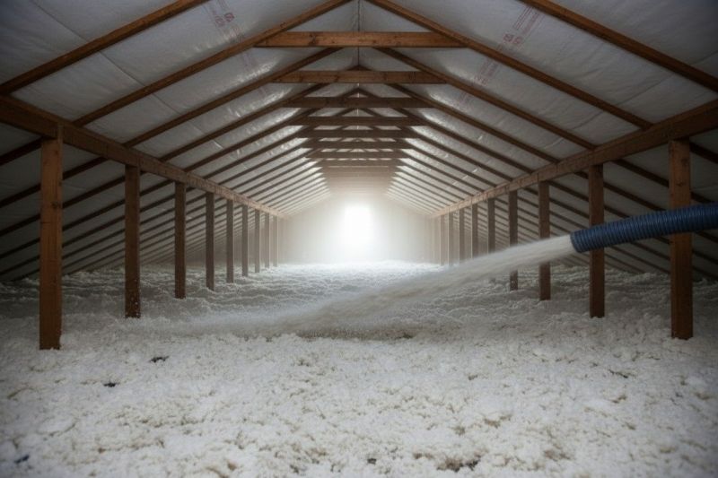 Cellulose Insulation Blowing in Austin, TX