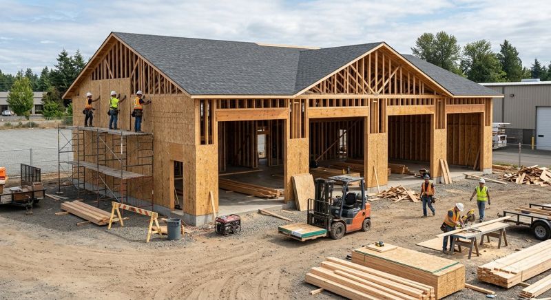 Commercial Garage Construction in Summerville, SC