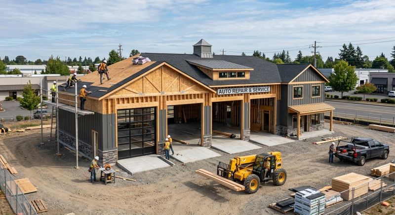 Commercial Garage Construction in North Charleston, SC