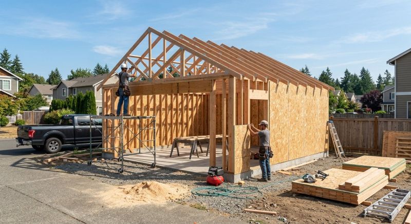 Garage Addition Installation in Cypress, TX