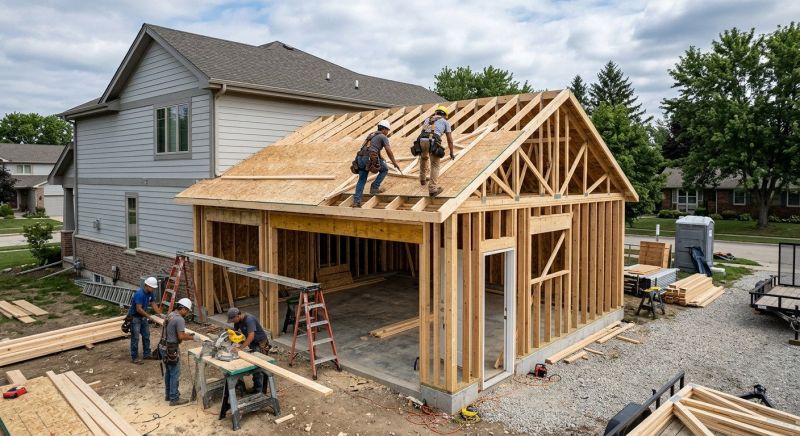 Metal Garage Construction in Cypress, TX